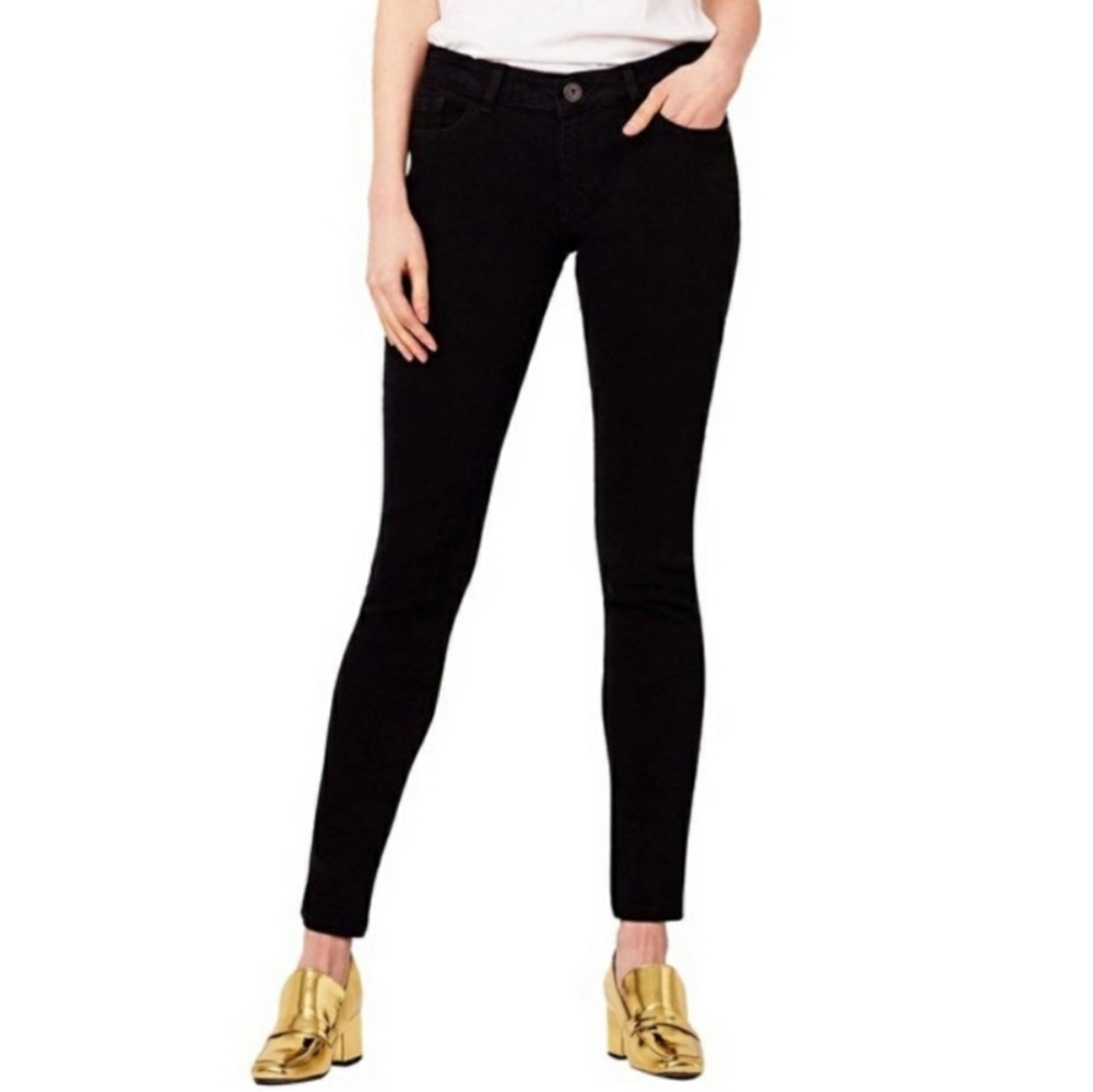 DL1961 Amanda Skinny Black Jeans Size 27